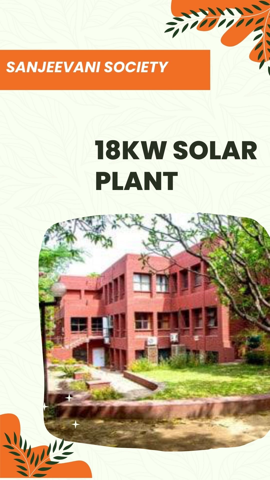 Sanjeevani Society 18KW Solar Plant