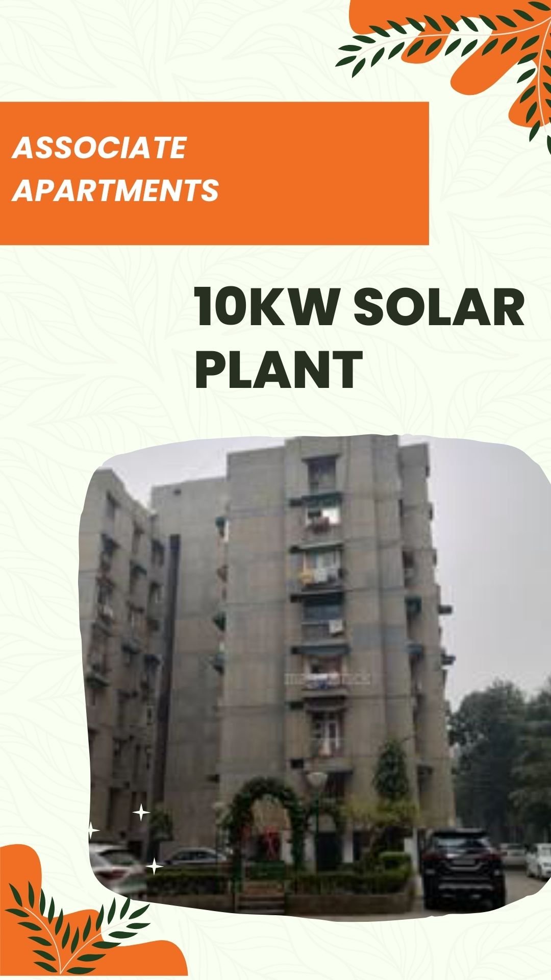 Associate Apartments 10KW Solar Plant