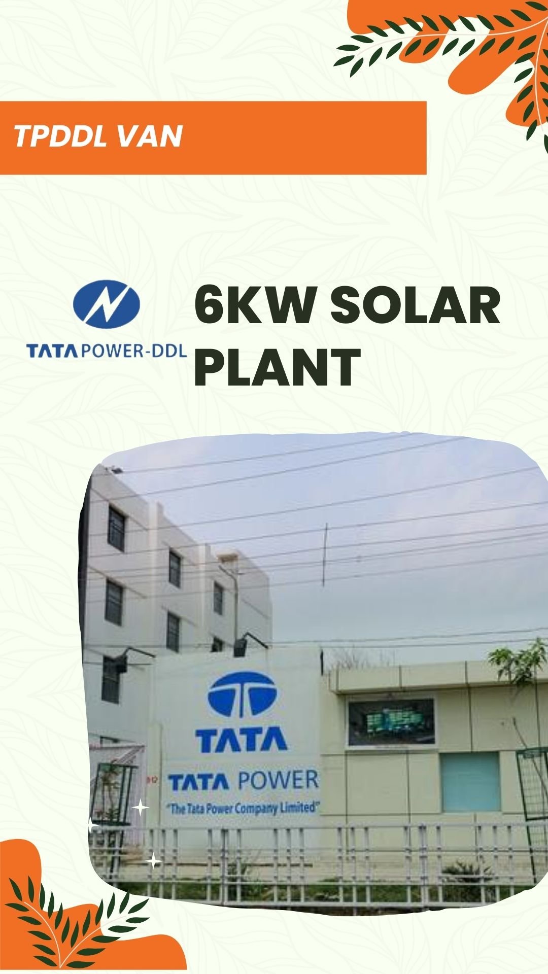 TPDDL VAN Solar Plant Project