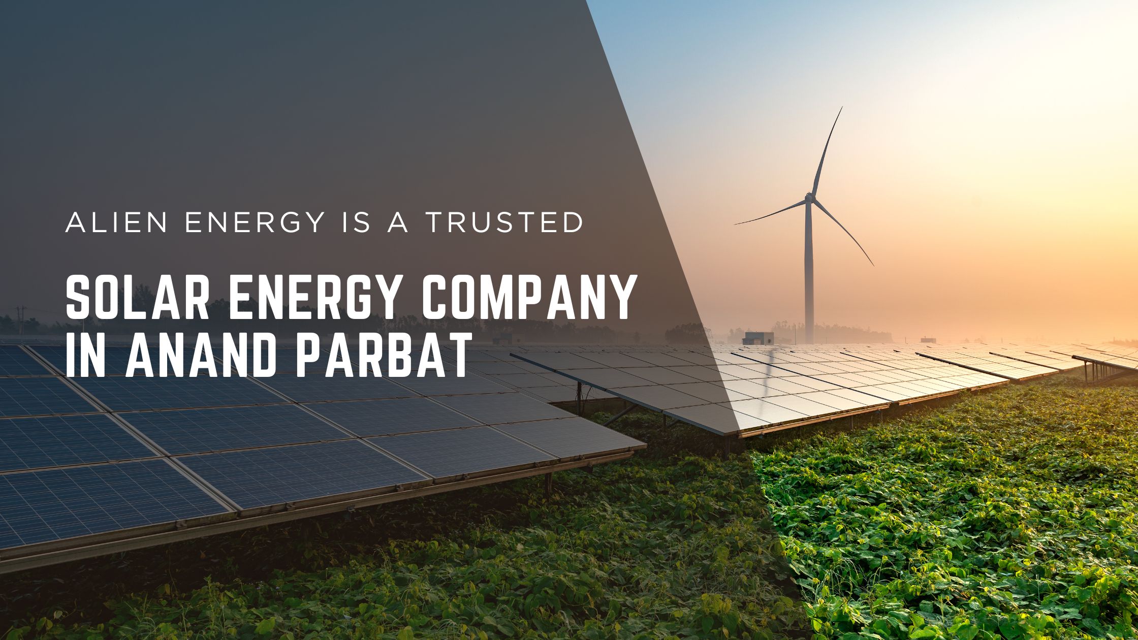 solar energy company in Anand Parbat